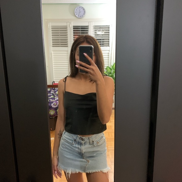 Vintage Levi Denim Skirt - Picture 1 of 3